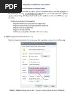 Megastat Installation Instructions: 1. Download Megastatinstallationfileswindows - Zip From The Website