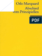 Odo Marquard-Abschied Vom Prinzipiellen. Philosophische Studien - Reclam (1981) PDF