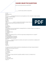 Computer Based Objective Questions