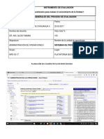 Instrumento de Evaluación