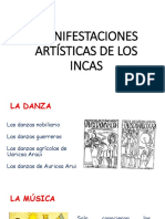 Manifestaciones Artísticas de Los Incas