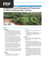 Integrated Coastal Management Programme (ICMP) in Mekong Delta, Vietnam