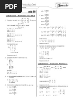 Matemática - Caderno de Resoluções - Apostila Volume 4 - Pré-Universitário - mat4 aula19
