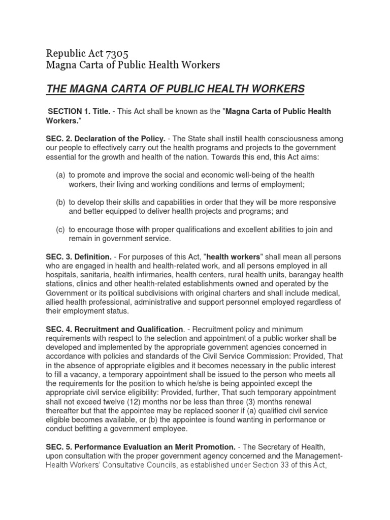 republic-act-7305-magna-carta-of-public-health-workers-pdf-salary