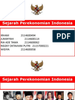 Sejarah Ekonomi Indonesia