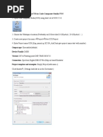 DSK 6713 CCS V5.5 Procedure