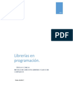 Librerias de Programacion