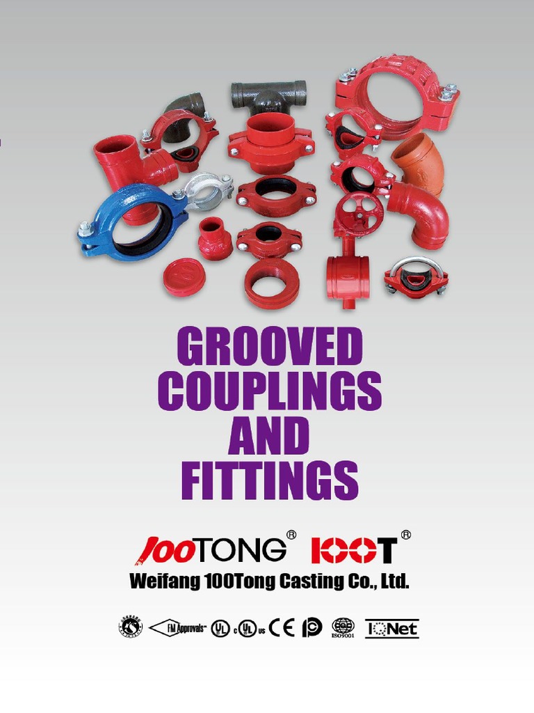 100tong Grooved Fittings Catalogue 1 PDF