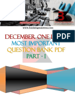 Banking Mantras December 2016 One Liner Question Bank PDF Part 1
