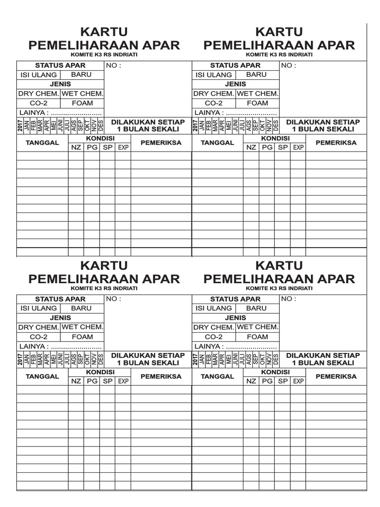 kartu-ceklist-apar-pdf
