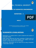 Istanbul Technical University: Department of Geomatics Engineering