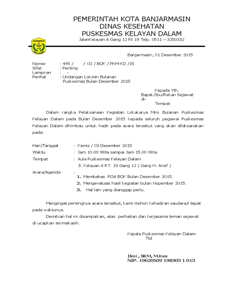 74+ Contoh Undangan Rapat Gang Gratis Terbaru