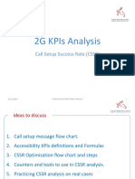 2G Kpis Analysis: Call Setup Success Rate (CSSR)