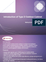 Introduction of Type D Outdoor Cabinet