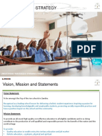 Schools 5 Year Strategy Presentation V1