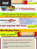 Download Manjushree Technopack Ltd Code 532950 - HBJ Capitals MPS Unit Value Pick Stock Reco of Dec09 by HBJ Capital Services Private Limited SN35857461 doc pdf