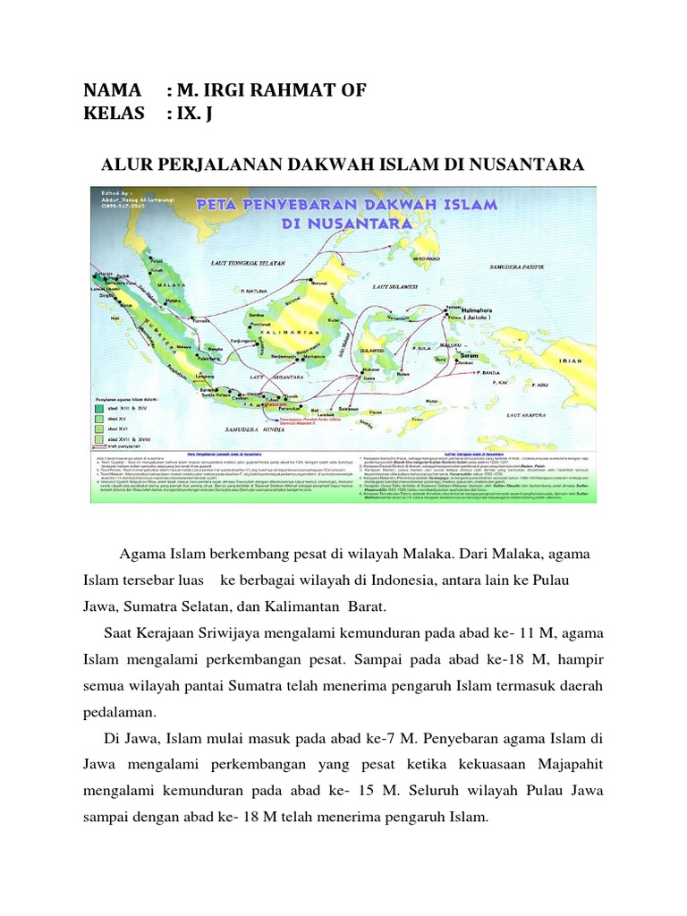 Alur Perjalanan Dakwah Islam Di Nusantara Pdf