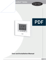 User Interface Comfort™ Series: Us User and Installation Manual