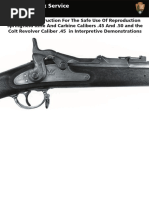 19th Century Trapdoor and Colt Revolver Manual