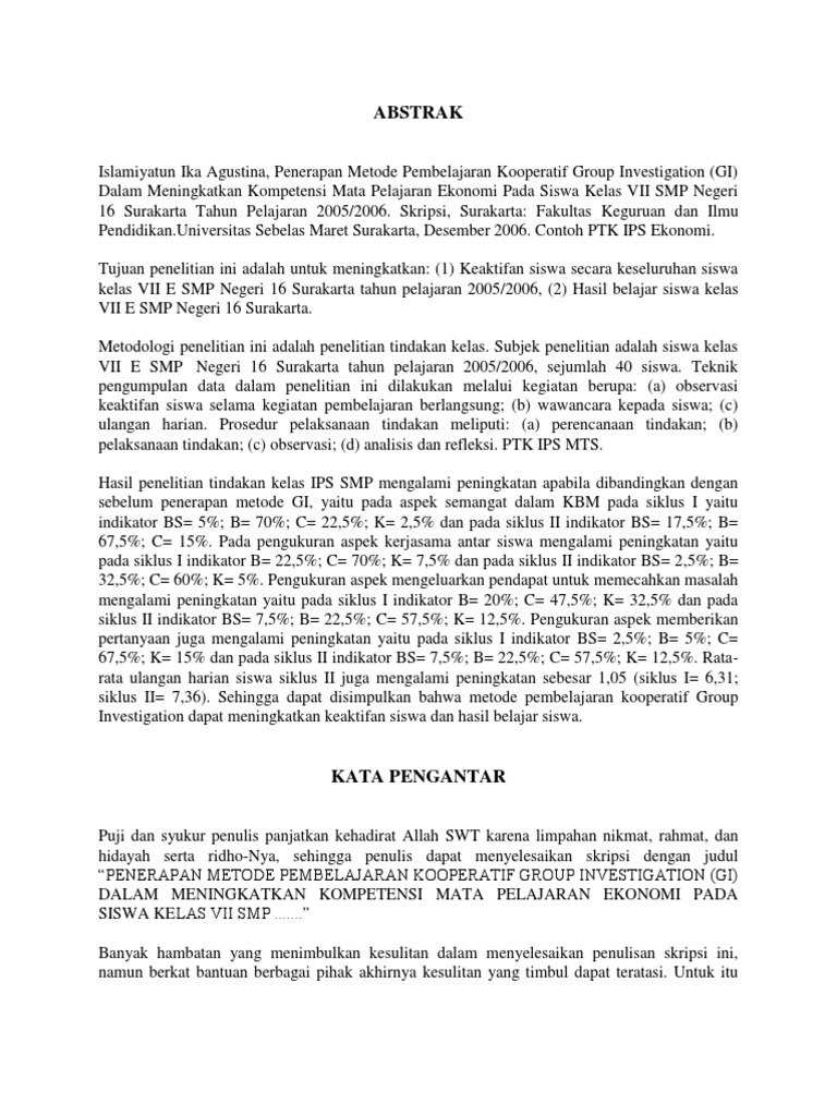 Ptk Ekonomi Smp Docx