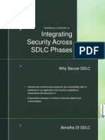 Integrating Security Across SDLC Phases