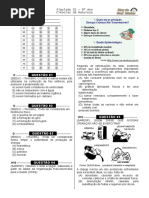 Simulado 01 (Ciências 9º Ano) - BLOG Do Prof. Warles