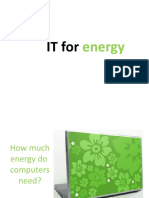 IT For: Computing and Networking Drivers Behind The Smart Energy Revolution