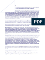 Bp22_an Act Penalizing the Making or Drawing and Issuance of a Check Without Sufficient Funds or Credit and for Other Purposes.