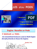 Engine Nacelles atau Pods: Struktur Penyangga Mesin
