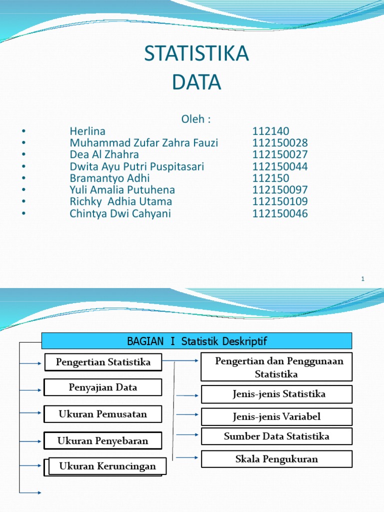 Jenis dan Pengertian Statistika Data | PDF | Pengembangan Diri | Komputer