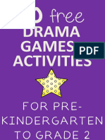 Drama Games and Activities for Pre Kindergarten to Grade 2
