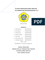 LAPORAN TETAP Kesadahan