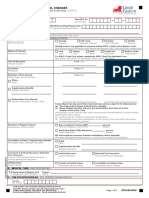 Request For Contractual Changes