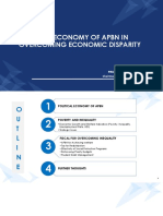 Paparan Kepala BKF - Political Economy of APBN in Overcoming Economic Disparity