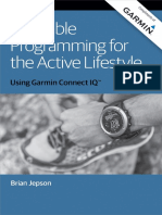 Wearable Programming For The Active Lifestyle