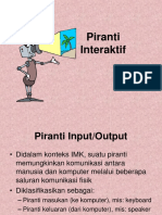 Piranti Interaktif untuk Pengguna