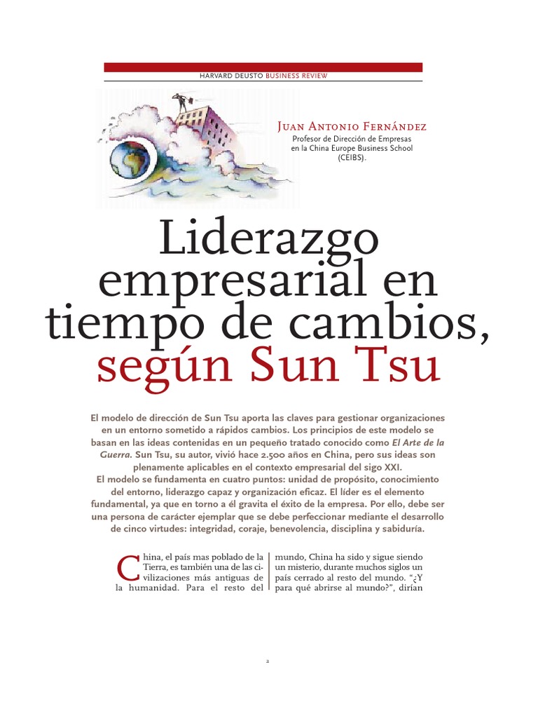 Liderazgo en Tiempos de Cambio | PDF | Liderazgo | China