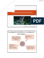 Investigación Tecnológica