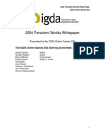 IGDA PSW Whitepaper 2004