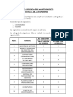 Manual de Asignaciones