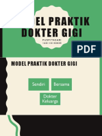 Model Praktik Dokter Gigi