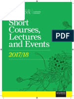 Continuing Education 201718 Programme