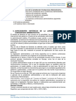 Antecedentes históricos de la jurisdicción contencioso administrativa