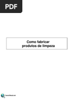 01 Curso Fabricar Produtos de Limpeza