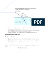 C5b Refraction of Light