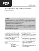 GI Tract Ultrasound Anatomy Guide | PDF | Gastrointestinal Tract | Stomach