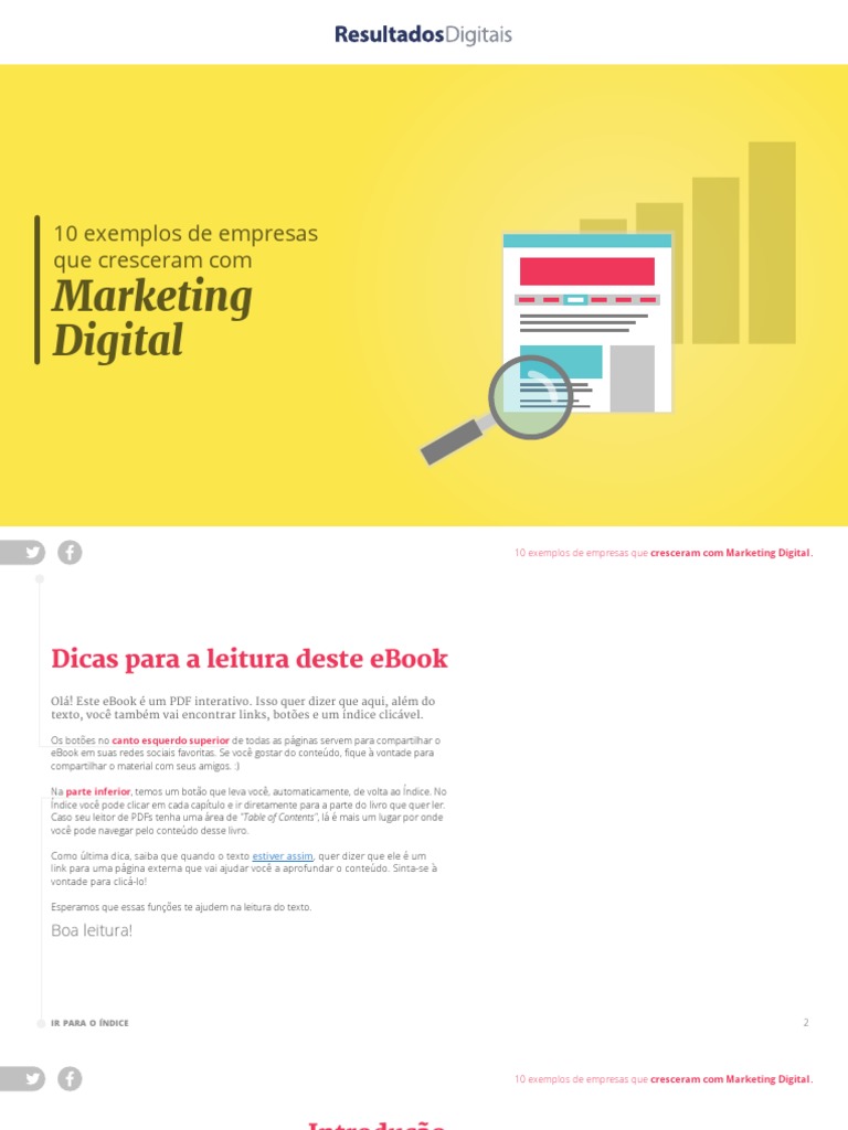 10 Exemplos Marketing Digital PDF | PDF | Marketing digital | Marketing