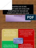 Klasifikasi Ilmu Pengetahuan-Munif