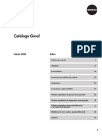 Catálogo Geral de Válvulas de Controle e Instrumentação