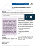 Basic Concepts On Communityacquired Bacterial Pneumonia in Pediatrics
